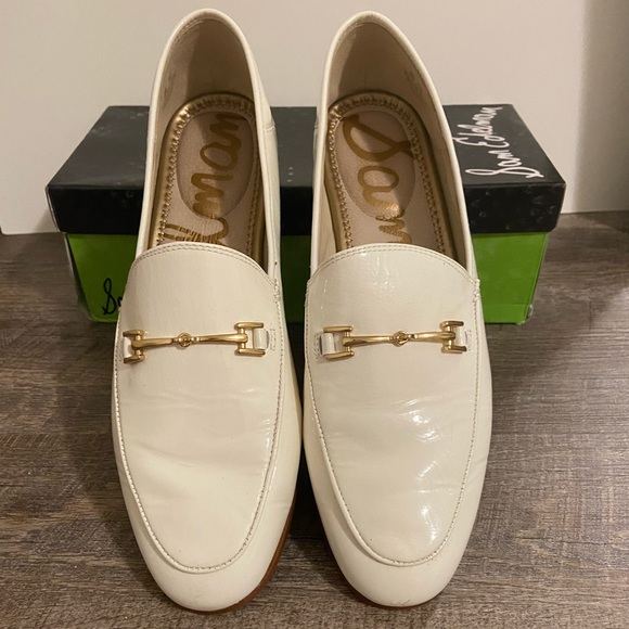 sam edelman white loafers